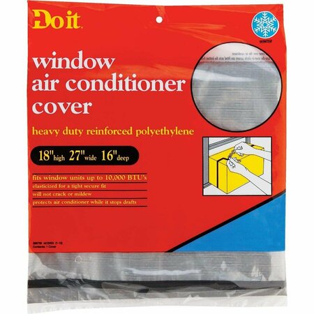 ALL-SOURCE 18 In. x 27 In. x 16 In. 6 mil Rectangle Air Conditioner Cover AC2HDI